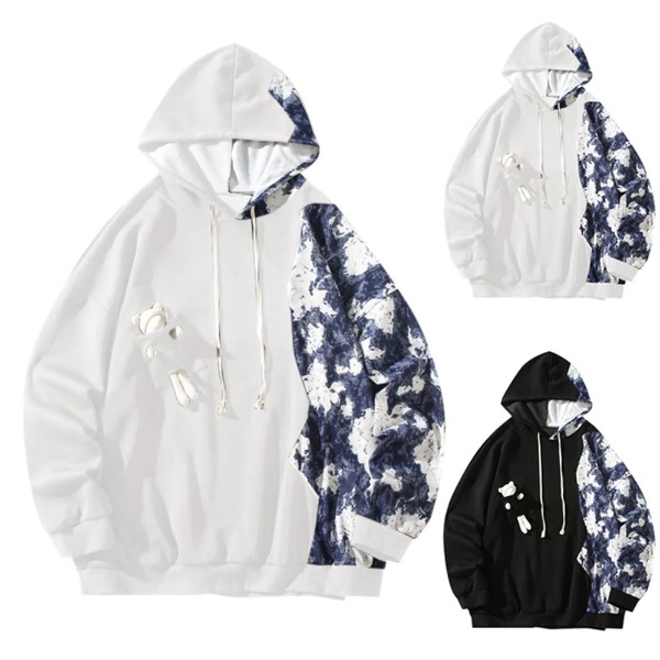 Men's Fall/Winter Oversized Hoodies: Street Wear Leisure Loose Hooded Sweatshirts